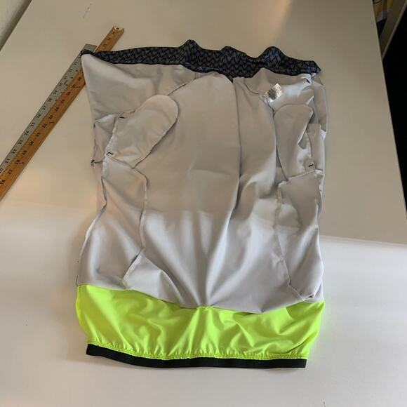 Lucky In Love Dress Womens M Medium Multi Game On Chevron 1/4 Zip Built In Bra - Picture 10 of 12